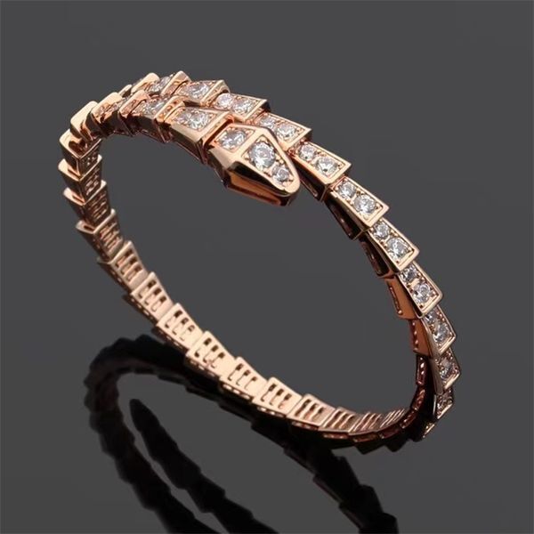 love bangle tennis designer jewelry womens bracelet diamond lovely snake silver rose gold jewellery copper plate party wedding charm girlfriend serpent bracelet