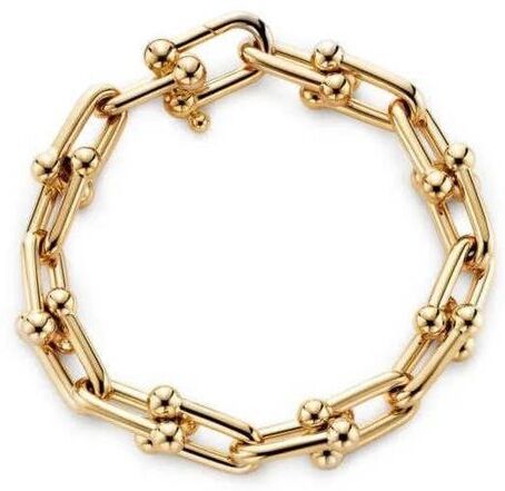 Internet celebrity Seiko Edition S925 Silver tiffay Bamboo Joint Horseshoe Buckle Net Red 18K Rose Gold Bracelet Female HOT