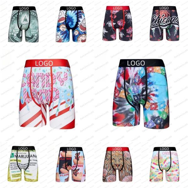 Designer Clothing Shorts For Men Boxer Underpants Quick Dry Breathable Underwear Branded Male Short Pants With Package