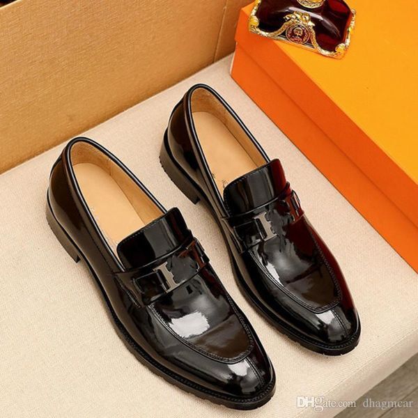 Top Quality leather brogue Wedding shoes mens casual flats shoes vintage handmade oxford shoes for men black wine red