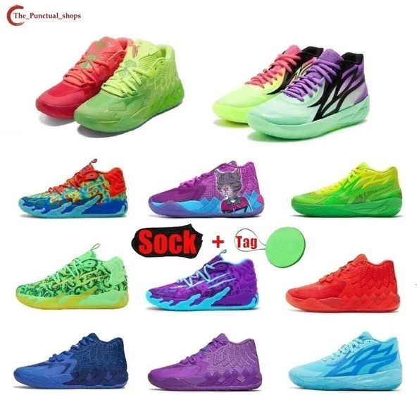 Luxury Designer LaMelo Ball MB Basketball Shoes Buzz City Men MB.02 Honeycomb Phoenix Phenom Flare Lunar Jade Blue Trainers Sneakers