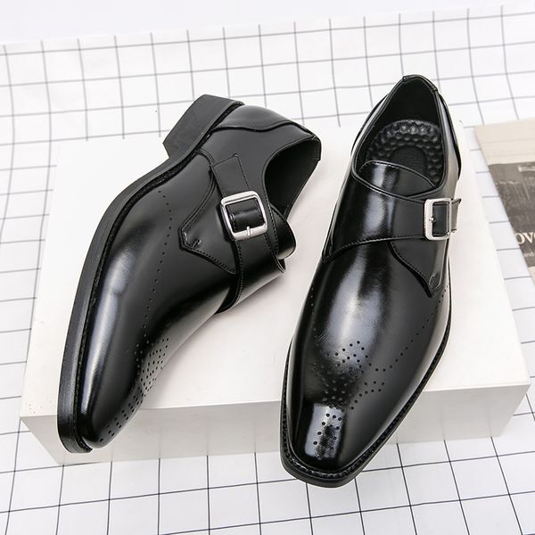 Dress Shoes Italian Dress Shoes Men Wedding Party Shoes High Quality Casual Loafer Male Designer Flat Shoes Zapatos Hombre Plus Size 48 230816