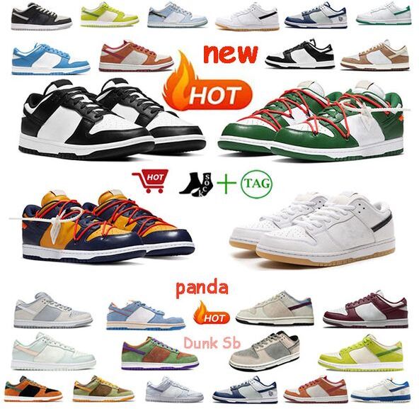 Casual Shoes New Designer SB Low Pro qs OG White blue black barb basketball shoes obsidian non-slip top shoes men womens blue yellow green board shoes best gift