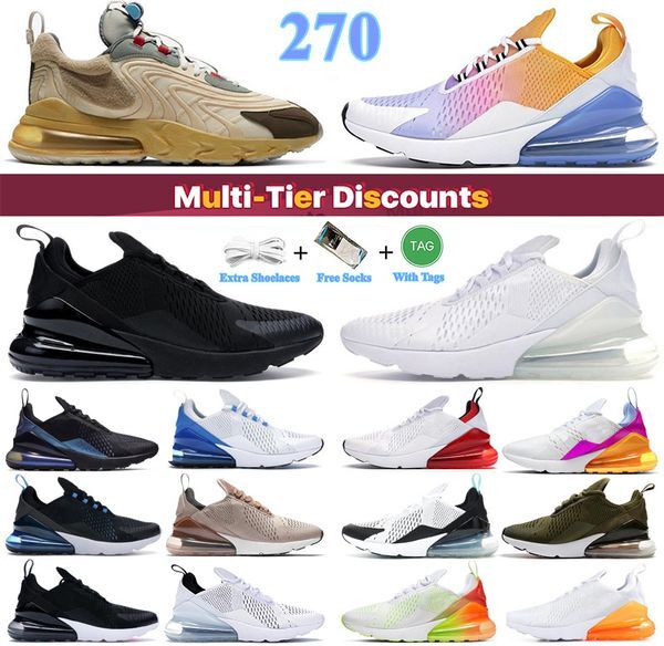 Flat Jogging Walking Platform Shoe Mens Running Shoes Core White Triple Black Cactus Jack Volt Barely Rose Anthracite Men Women Trainers Sneakers