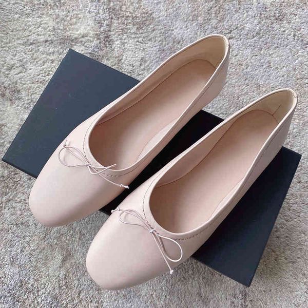 Dresses Shoes Leather Ballet Shoes For Women Retro Soft Casual Shoe Ladies Dress Shoes Wedding Girls Wedge High Heeled 220718