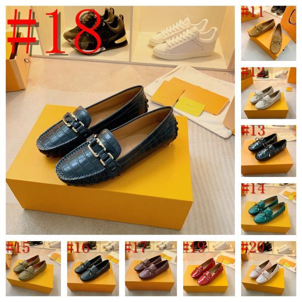 new Fashion Dress Shoes women wedding party quality leather high heel flat Shoe business formal loafer social chunky top quality size 34-42