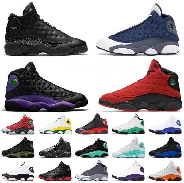 Basketball Shoes Jumpman 13 13s Retro Men Women Trainers Court Purple Satin Flint Lakers Island Sports Sneakers Outdoor Men Women Shoes