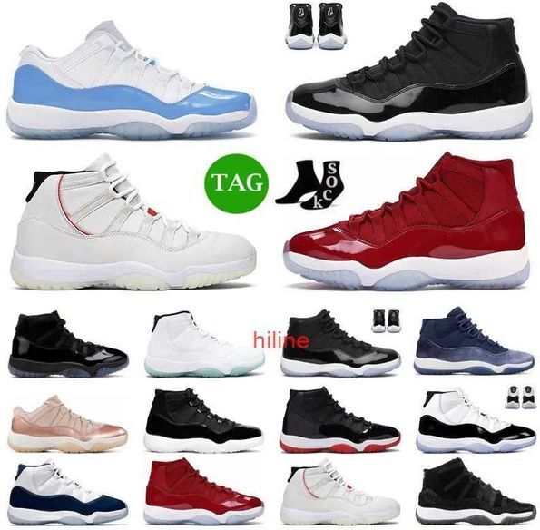 Mens Basketball Shoes 11 11s Sneakers Closing Ceremony Gamma Blue Pure Violet withe bred Navy Gum women Sports Trainers size 36-47