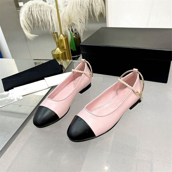 Fashion Dress Shoes 2023 Channel Women&#039; Decor Elegant and Comfortable Leather Casual Sandals 04-08