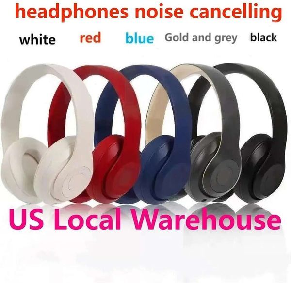 Headsets 3 wireless headphones Wireless Earphones ST3.0 Bluetooth Local Warehouse Noise cancelling beat headphone headset Head Wireless Mic Gamer Stereo