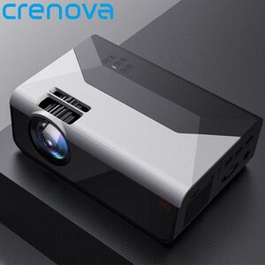 CRENOVA MINI Projector G08 3000 Lumens (Optional Android G08C) Wifi Bluetooth for Phone Projector Support 1080P 3D Home Movie