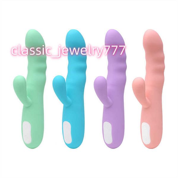 USB Rechargeable Urethral Multiple Vibration Mode Rabbit G-Spot Dildo Vibrating Stick Sex Toys Masturbation Wand Massager