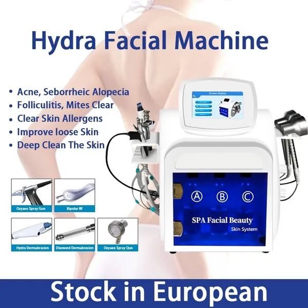 Hydro Microdermabrasion Face Peel Clean Skin Care Facial Cleaning Hydra Water Oxygen Jet Peel Machine For Home Use