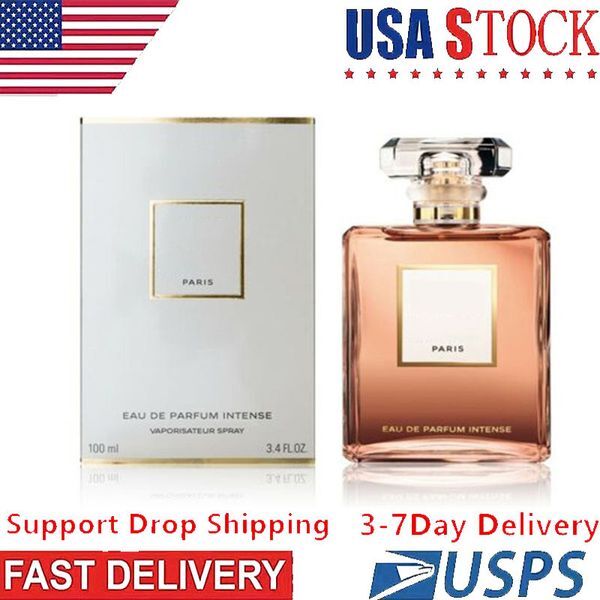 Free Shipping To The US In 3-7 Days Mademoiselle 100ML Eau De Perfume Woman Perfume Elegant and Charming Fragrance Spray Oriental Floral Notes