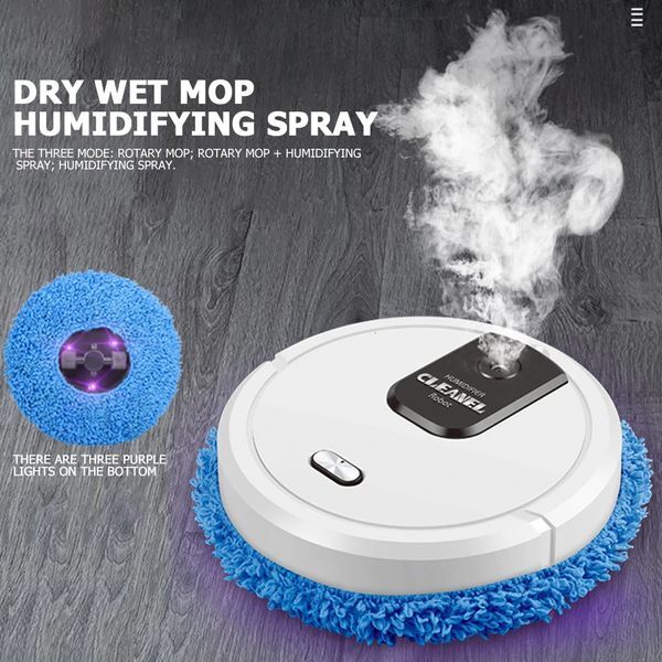 Robotic Vacuums Smart Robot Cleaning Auto Home Sweeping Mopping Machine Lazy USB Vacuum Cleaner Portable Electric Sweeper 231130