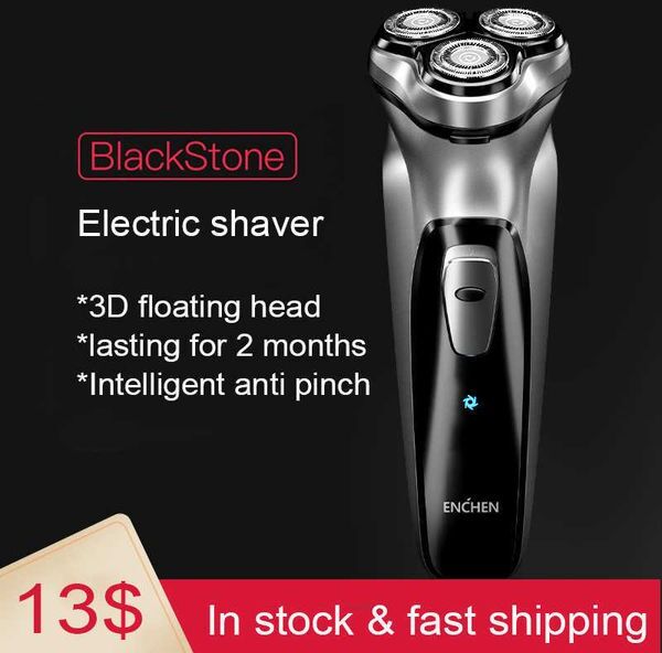 NEW Enchen Electric Shaver Razor For Men Beard Hair Trimmer Washable Rechargeable Type-C USB Shaving Beard Machine P0817