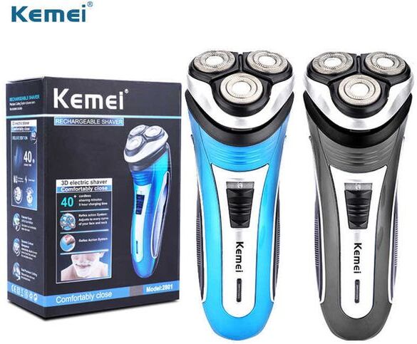 Kemei Men Electric Shaver Rechargeable Razor Beard Shaving Machine Trimmer Hair Cutter P0817