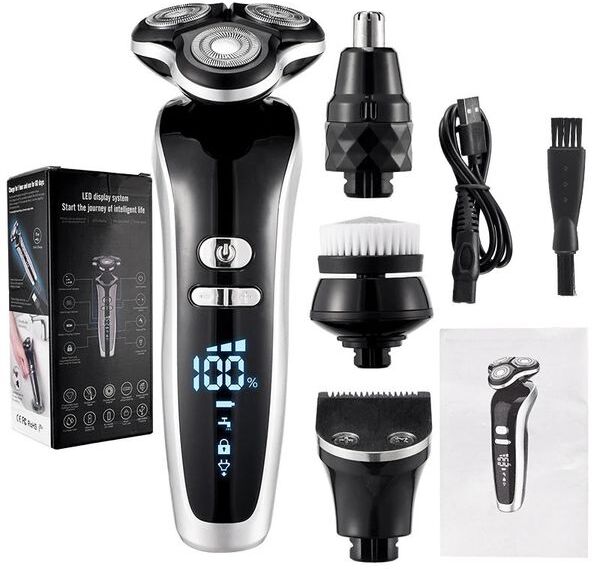 Electric Shaver 4D For Men Electric Hair Clipper USB Rechargeable Professional Hair Trimmer Hair Cutter for Men Adult Razor 231225