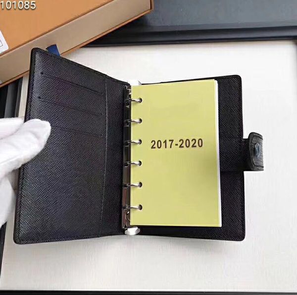 Leather loose-leaf multi-function notebook high-end business note notepad meeting memorandum book record folder disassembly shell 256q