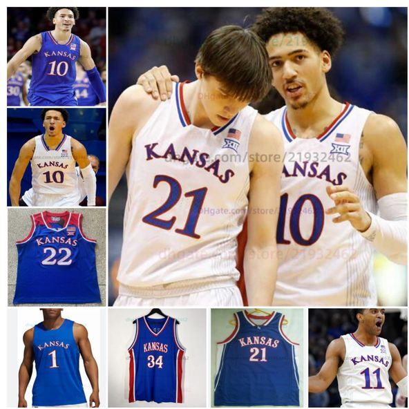 Customzied Parker Braun Kansas Jayhawks basketball jerseys Mens Women Youth All Stitched Justin Cross Chris Carter Johnny Furphy Jamari McDowell Wilder Evers