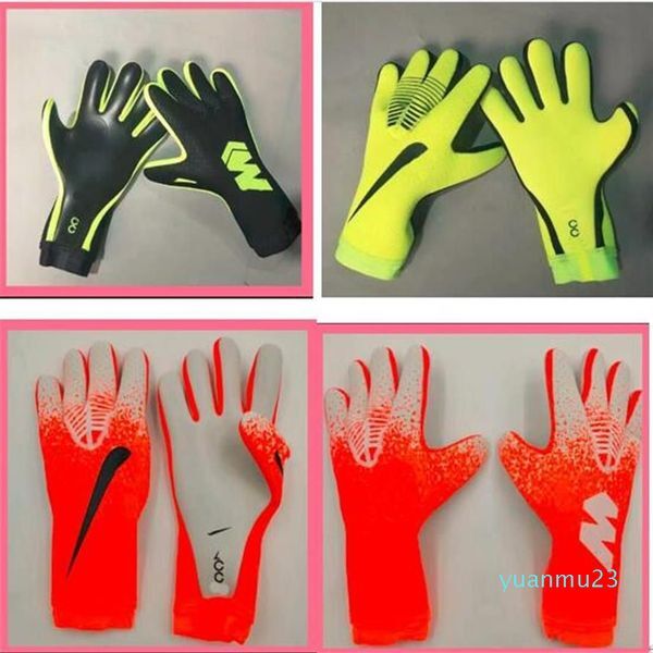 Wholeale NEW Professional Goalkeeper Gloves no Finger Protection Thickened Latest Soccer Football Goalie Gloves Goal keeper Gloves179h