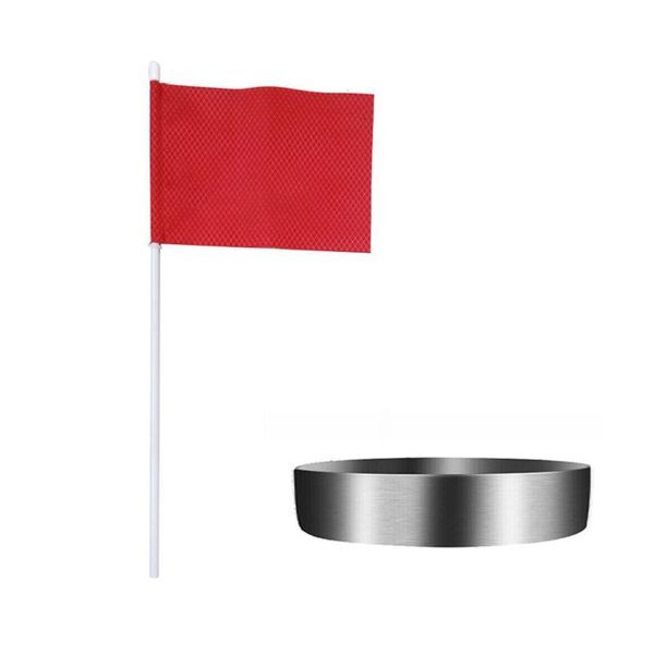 Golf Training Aids With Flag Putting Solid Office Garden Backyard Indoor Outdoor Home Trainging Accessory Green Cup Durable Stainless Steel
