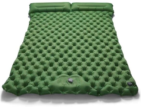 Accessories Outdoor Double Camping Mattress Selfiated Camp Tent Cushion Moistureproof Sleeping Pad for Hiking Fishing Picnic Cycling