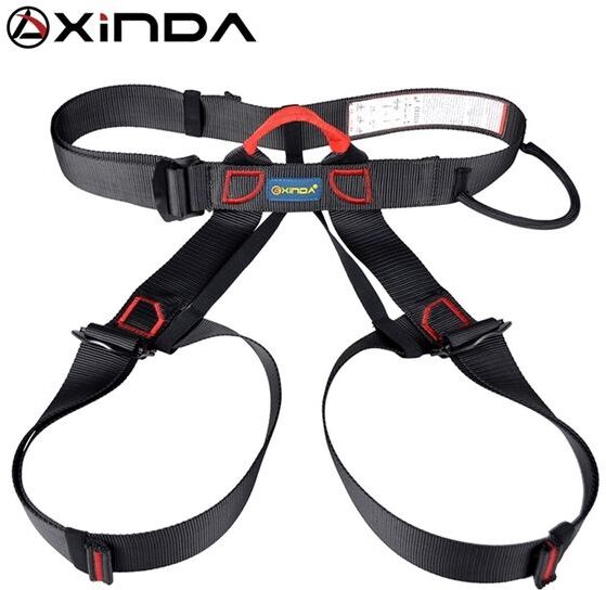 Climbing Ropes Xinda Professional Outdoor Sports Safety Belt Rock Mountain Climbing Harness Waist Support Half Aerial Survival 231124OK1P