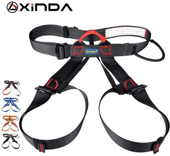 Climbing Ropes Xinda Professional Outdoor Sports Safety Belt Rock Mountain Climbing Harness Waist Support Half Aerial Survival 2311242CL58JYT