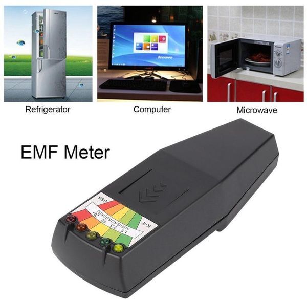 Metal Detectors Arrival EMF Meter Magnetic Field Detector Ghost Hunting Paranormal Equipment Tester