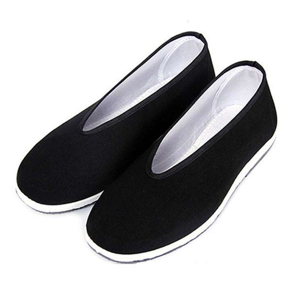 Yunpeng Traditional Chinese Old Beijing Shoes, Neutral Martial Arts, Tai Chi, Rubber Sole Shoes