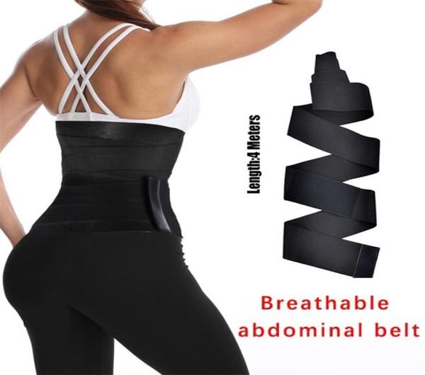 Waist Trainer Shaperwear Belt Women Slimming Tummy Wrap Resistance Bands Body Shaper Fajas Control Strap 2201151345746