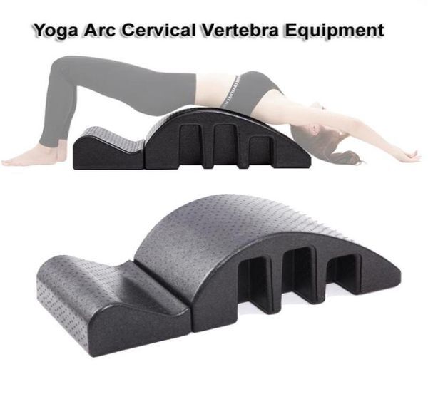 Yoga Arc Bending Cervical Vertebra Fitness Equipment PE SCurve Shape Spine Corrector Fitness Pilates Yoga Training Accessories4733102