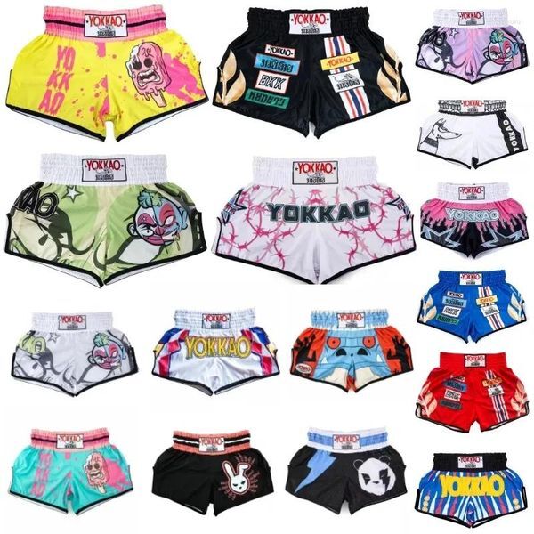 Men&#039;s Shorts Thai Boxing Quick Dry Breathable Combat MMA Sanda Taekwondo Martial Arts Sports Training