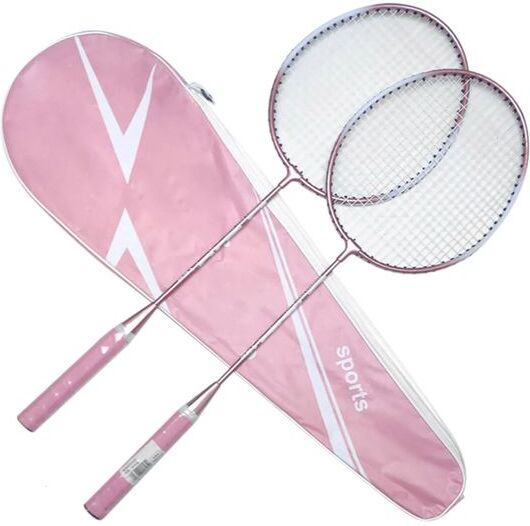 Badminton Rackets 2pcs Badminton Rackets Professional with Carrying Bag Set Indoor Outdoor Sports Accessory Badminton Beginner Equipment 231108