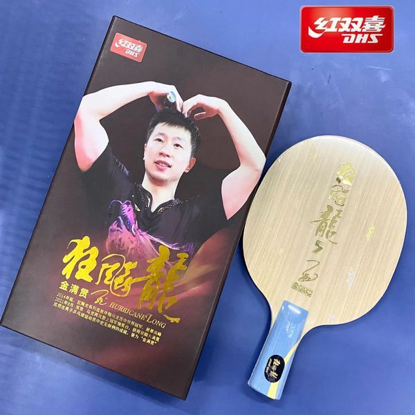 Table Tennis Rubbers Original Hurricane Long 5 Golden Slam Blade Racket Gold Ma Special Version Ping Pong Bat Paddle 231110