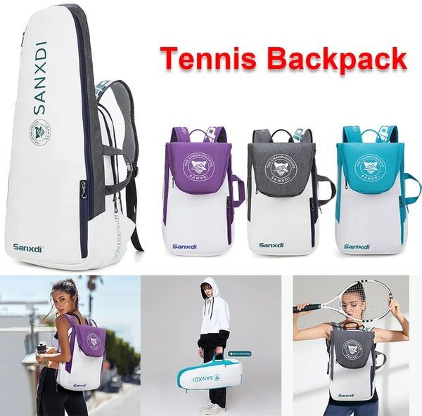 Outdoor Bags Badminton Bag Tennis Backpack Padel Squash Rackets Large Capacity Racquet 231128