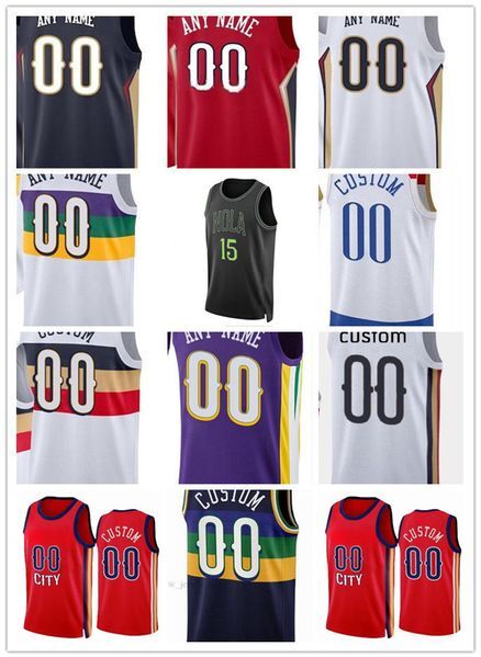 Basketball Jersey Herbert Jones Jord an Hawkins Matt Ryan Naji Marshall Jose Alvarado Larry Nance Jr. Dyson Daniels Jeremiah Robinson-Earl Dereon Seabron Cody Zeller