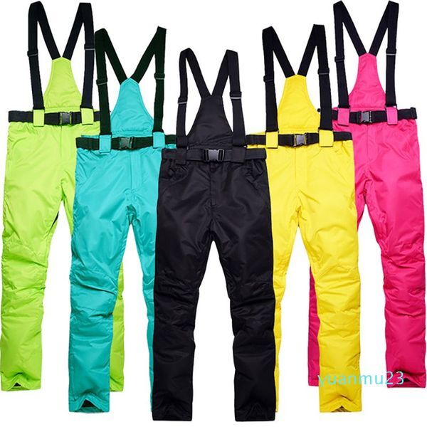 Other Sporting Goods Men Ski Pants Brands Outdoor Sports High Quality Suspenders Trouser Windproof Waterproof Warm Winter Snow Snowboard