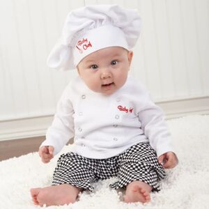 Baby Aspen Big Dreamzzz Baby Chef 3-Piece Layette Set (Personalization Available) (Default Title)