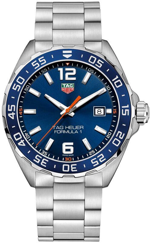 TAG Heuer Formula 1 Quartz Mens Blue Steel Watch