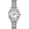 Tissot Carson Premium Lady Silver Dial Steel Quartz Watch, 30mm