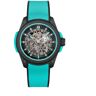 NORQAIN Wild ONE Skeleton Dial Turquoise Strap 42mm