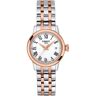 Tissot Classic Dream Lady Rose PVD White Dial Quartz Watch, 28mm