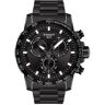 Tissot Super Sport Chrono Black Dial, 45.5mm