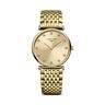 Longines La Grande Classique Watch Gold-Tone Diamond Marked Dial Steel Bracelet, 29mm