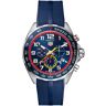 TAG Heuer Formula 1 Red Bull Racing Watch Blue Dial Blue Rubber Strap, 43mm