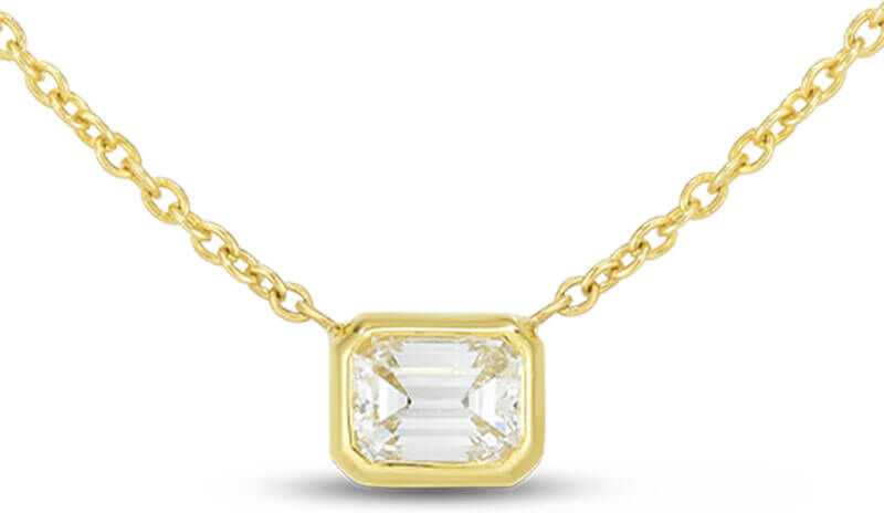 Roberto Coin Diamonds by the Inch 1-Station Diamond Necklace 18K