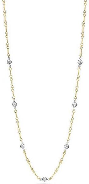 Roberto Coin Diamonds by the Inch 7-Station Diamond Necklace 18K