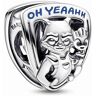 Pandora Marvel Guardians of the Galaxy Rocket Raccoon & Groot Emblem Charm